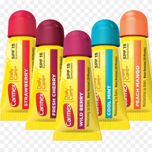 🔮3/$15 Carmex Daily Care Minis Lip Balm Tubes with SPF 15 - Picture 5 of 8